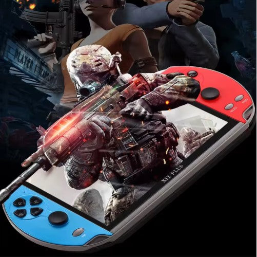 X12 5'' Inch 16GB Portable 10000 Games Handheld Android Kids Retro Video Game Player Console