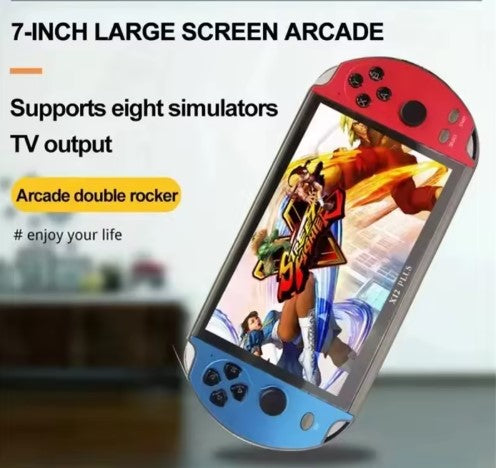 X12 5'' Inch 16GB Portable 10000 Games Handheld Android Kids Retro Video Game Player Console
