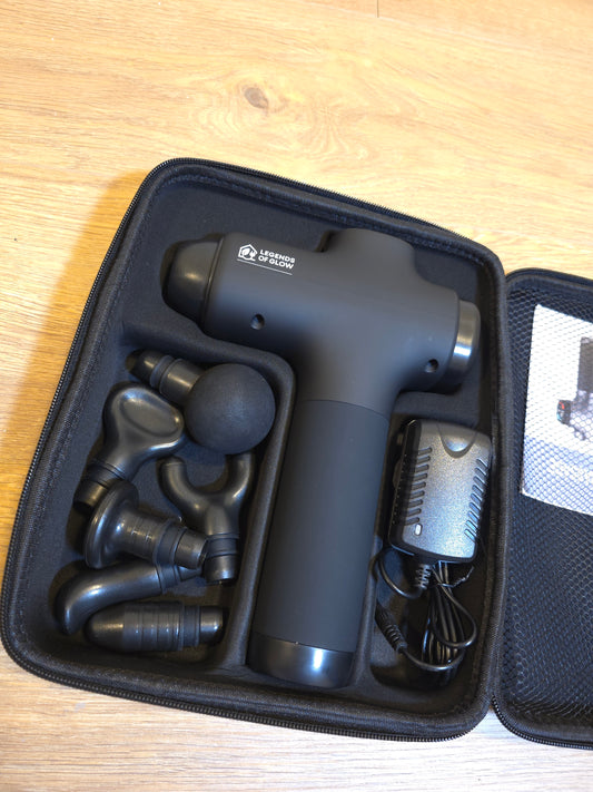 Sports/Therapy Massage Gun - 8 Inter changeable heads