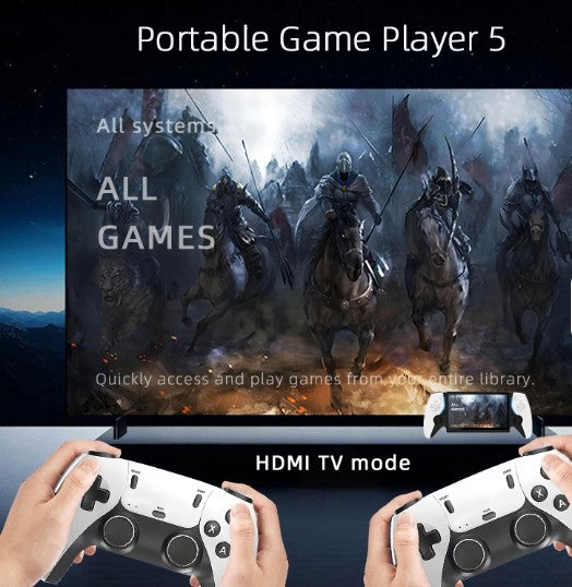 HC8000 7 Inch HD IPS Screen Built-in 30+ Simulators 3D Portable Video Game Console
